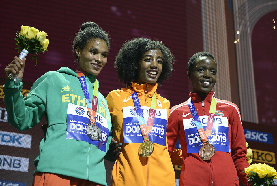 Skikkelig Sifan Hassan-show på 10 000 meteren i VM 10000-premiepall_D4N9272.jpg