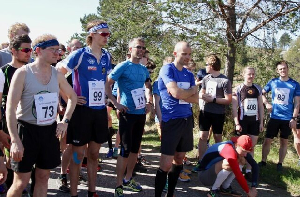 Ingrid Festø med ny løyperekord i Eikenosa Opp Foer_start