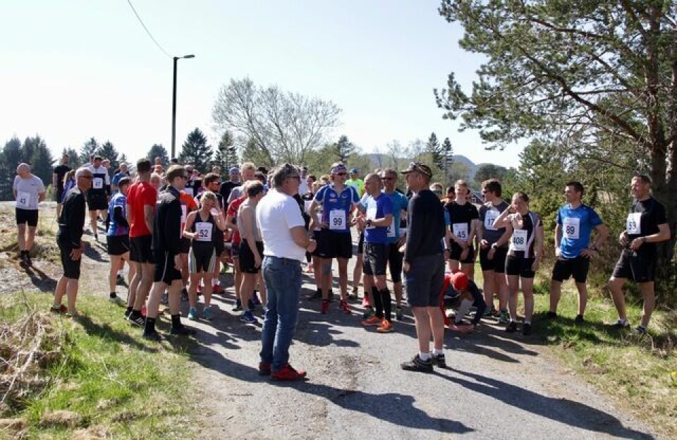 Ingrid Festø med ny løyperekord i Eikenosa Opp Foer_start_1