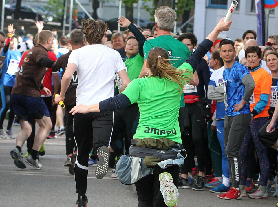 Grøvdal i spissen for et sterkt felt i 'Vårens vakreste 10 000 meter' 8. mai Veksling14_1280_A20G7477.jpg