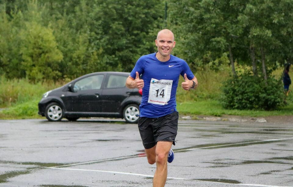 Olger Pedersen var suveren på 10 km i Ålesund Karl_Idar_Vik_maal