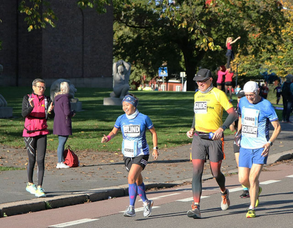 Yuki Kawauchi og Hilde Aders vant Oslo Maraton Ingrid_Kristiansen_heier_Frognerparken_3km_4S7A1096.jpg