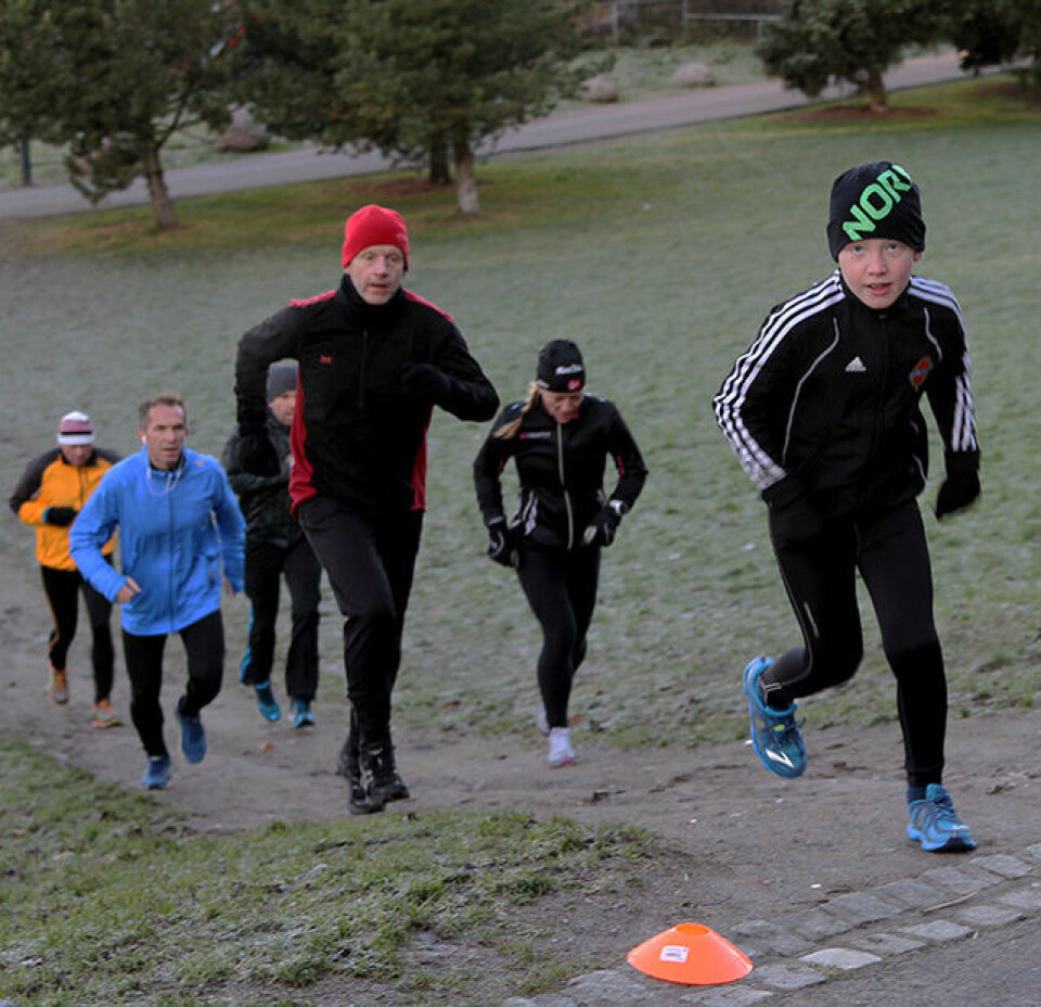 Tøyen parkrun # 12 under blå himmel og strålende sol. ParkRun_11.11.2017_IMG_5189.jpg