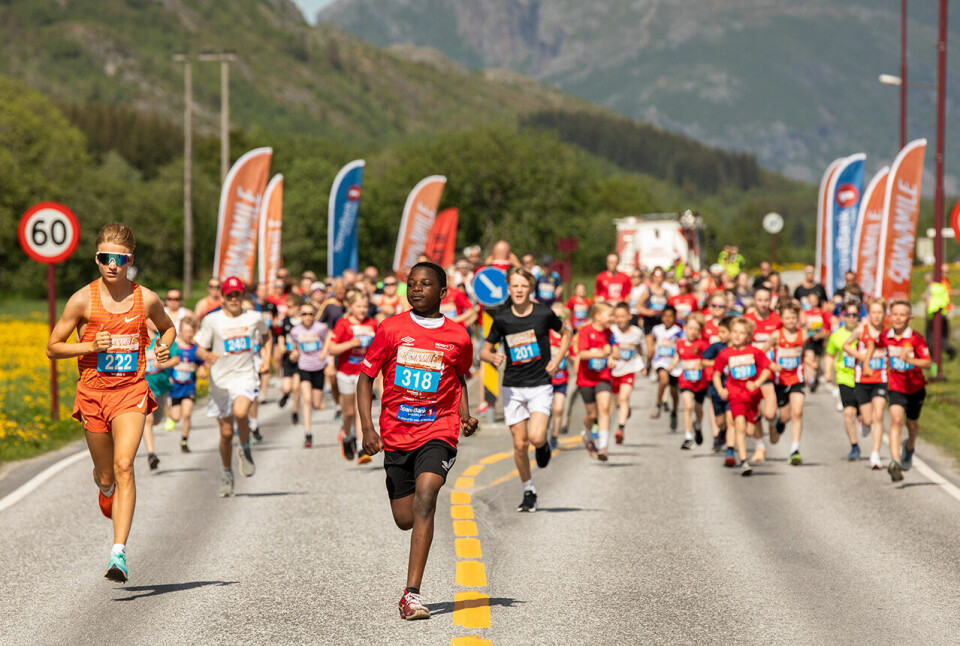 352 fullførte Sømnamile start5km.jpg