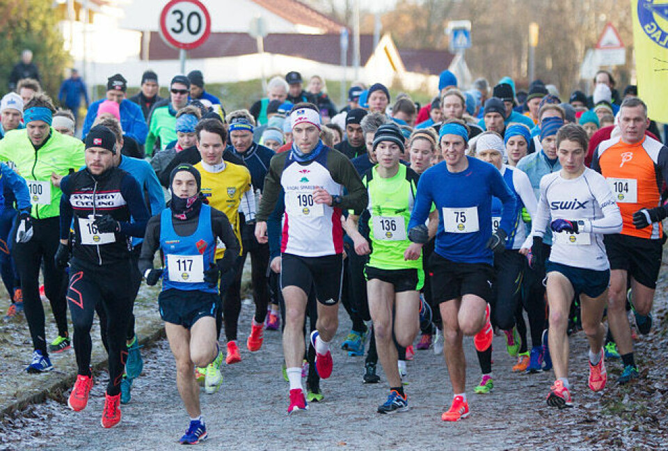 Det var barmark og fine forhold da 111 løpere fullførte det tredje løpet i Trøndersk Vinterkarusell. (Foto: Roger Midtstraum) Det var barmark og fine forhold da 111 løpere fullførte det tredje løpet i Trøndersk Vinterkarusell. (Foto: Roger Midtstraum)