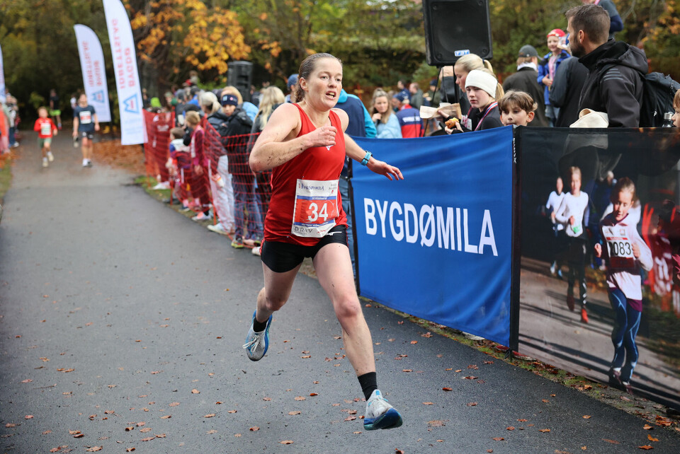 Eirik Gramstad og Sigrun Gjølberg vant Bygdøymila kvinner-3plass.jpg