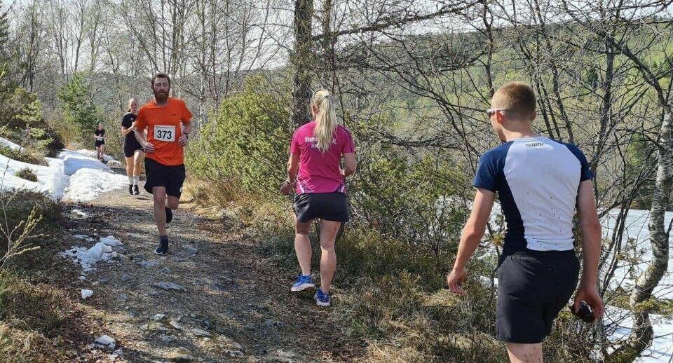 Like før mål i Eikenosa Opp 2023. Foto: Sigbjørn Anton Lerstad Like før mål i Eikenosa Opp 2023. Foto: Sigbjørn Anton Lerstad
