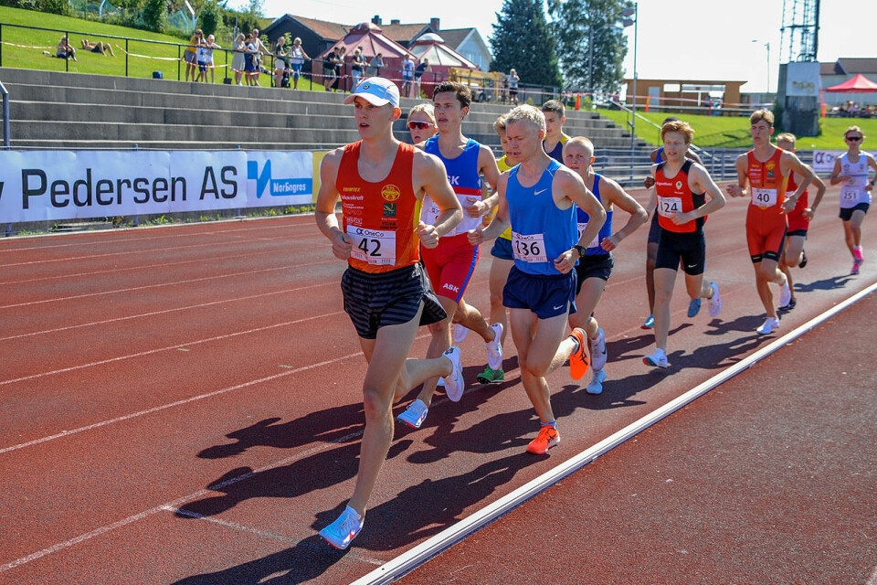 Jon Sætre ble norgesmester på 5000 meter i U20 i junior-NM _DSC2832.jpg