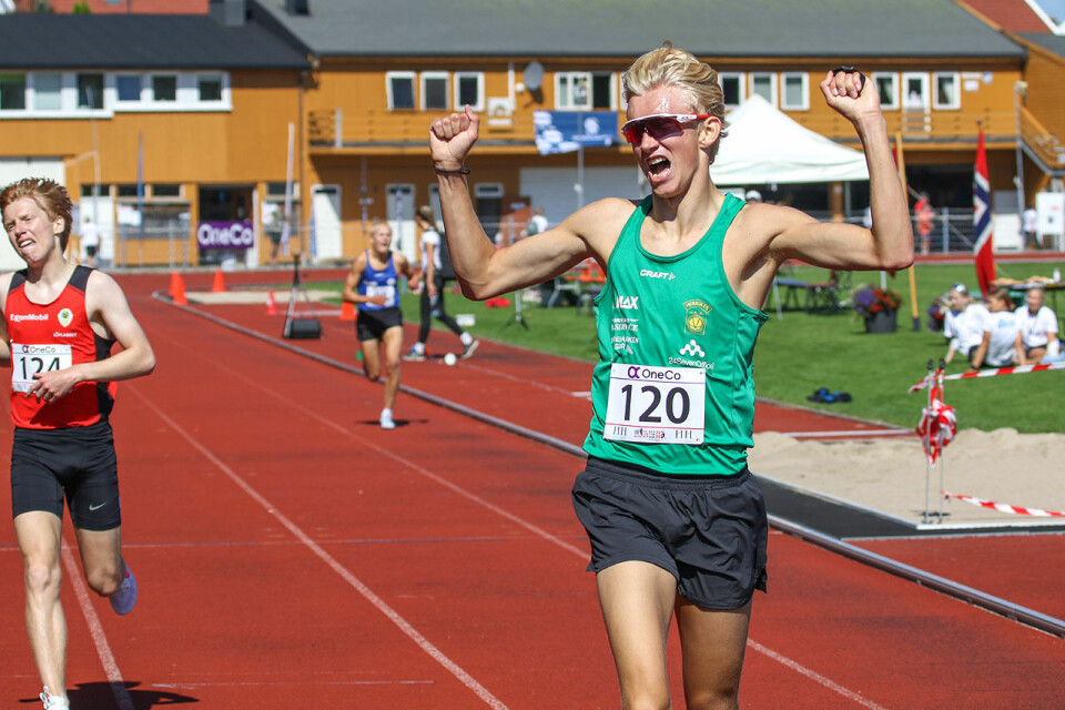 Jon Sætre ble norgesmester på 5000 meter i U20 i junior-NM 3J6A8453.jpg