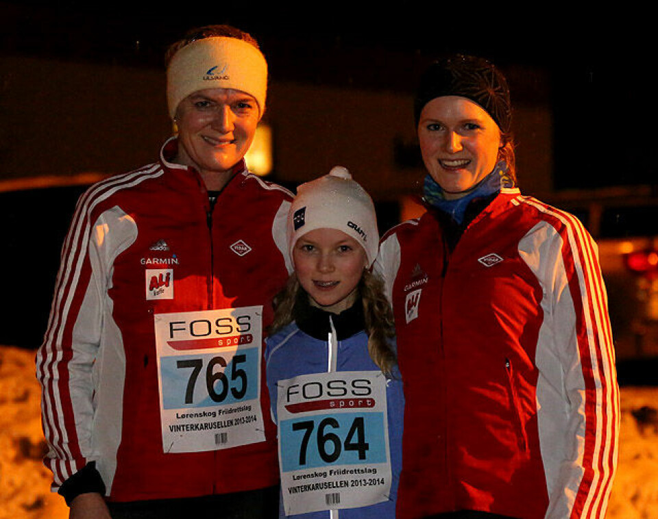 Løvnes slo alle gutta på Årnes ABIR-Arnes_Kirsti-Lovnes_Anne-Gine-Lovnes_Ingeborg-Lovnes.jpg