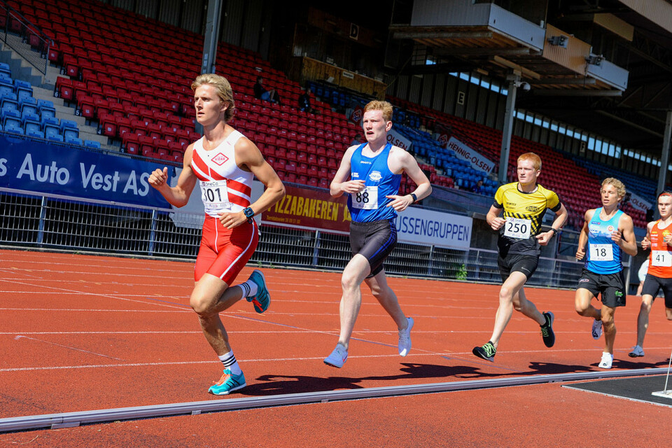 Jon Sætre ble norgesmester på 5000 meter i U20 i junior-NM _DSC2747.jpg