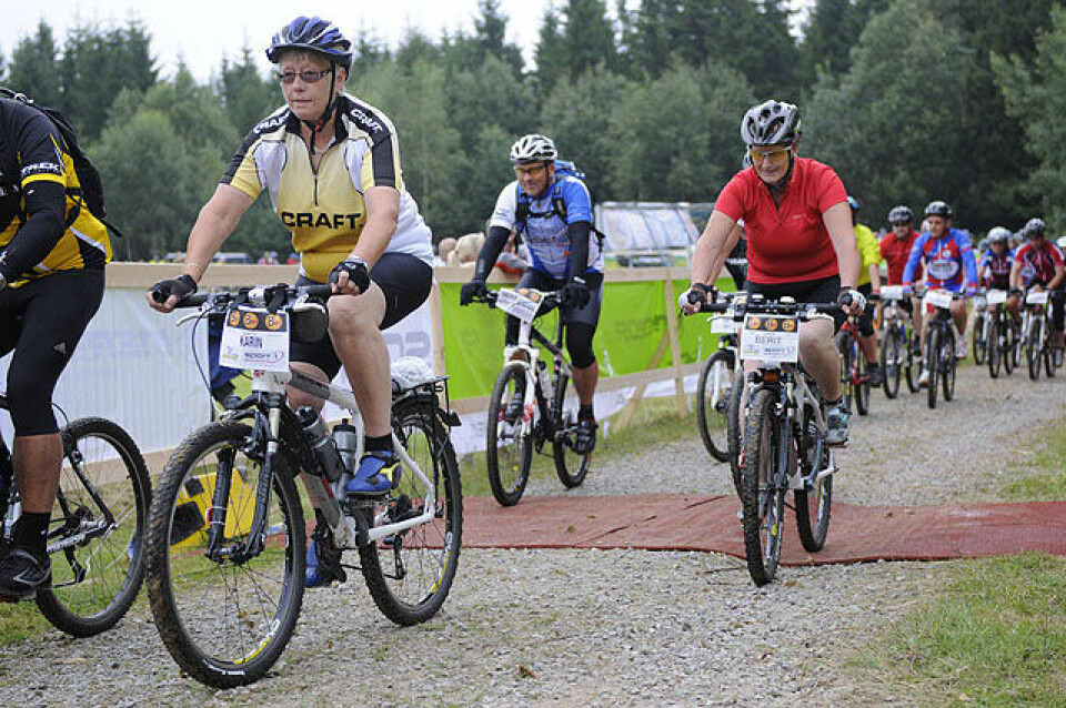 Koste seg med 'desserten'