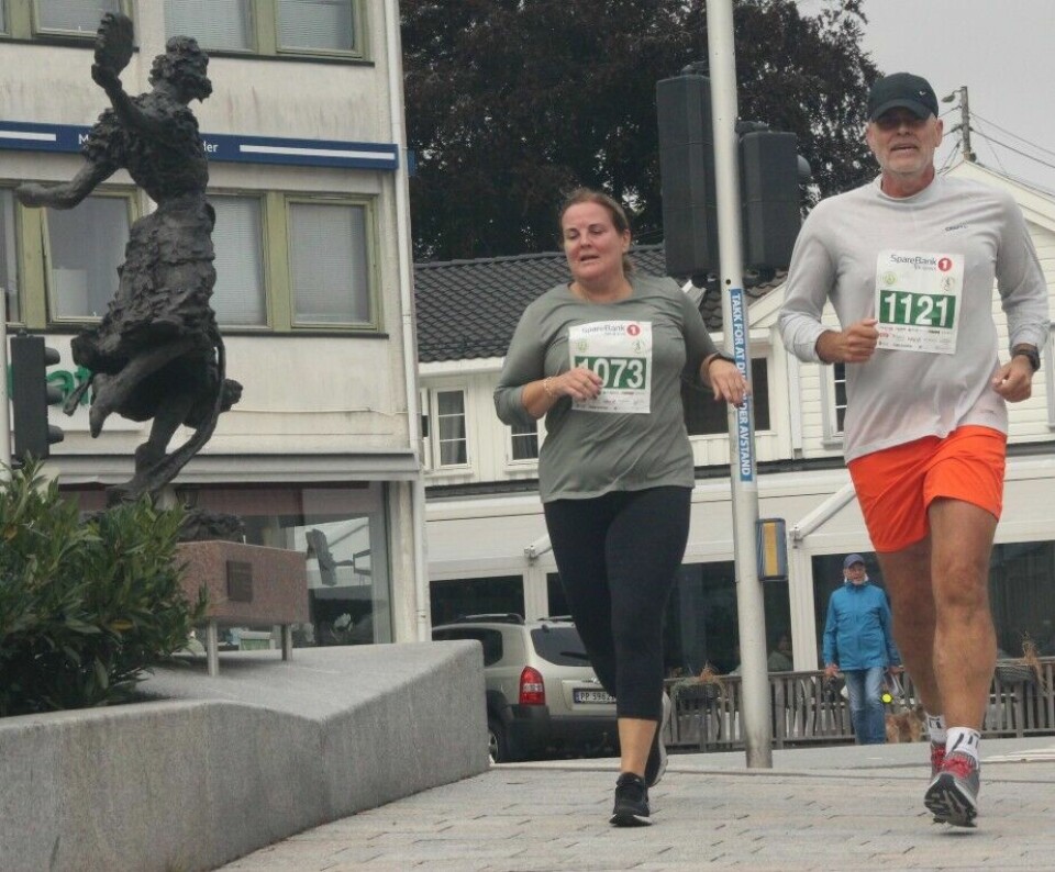 307 løpere fullførte Grimstad maratons tre distanser IMG_4762BognoernePassererVictoria.jpg