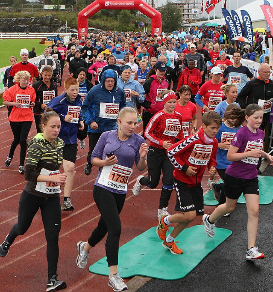 Marius Vedvik tangerte 5 km-rekorden