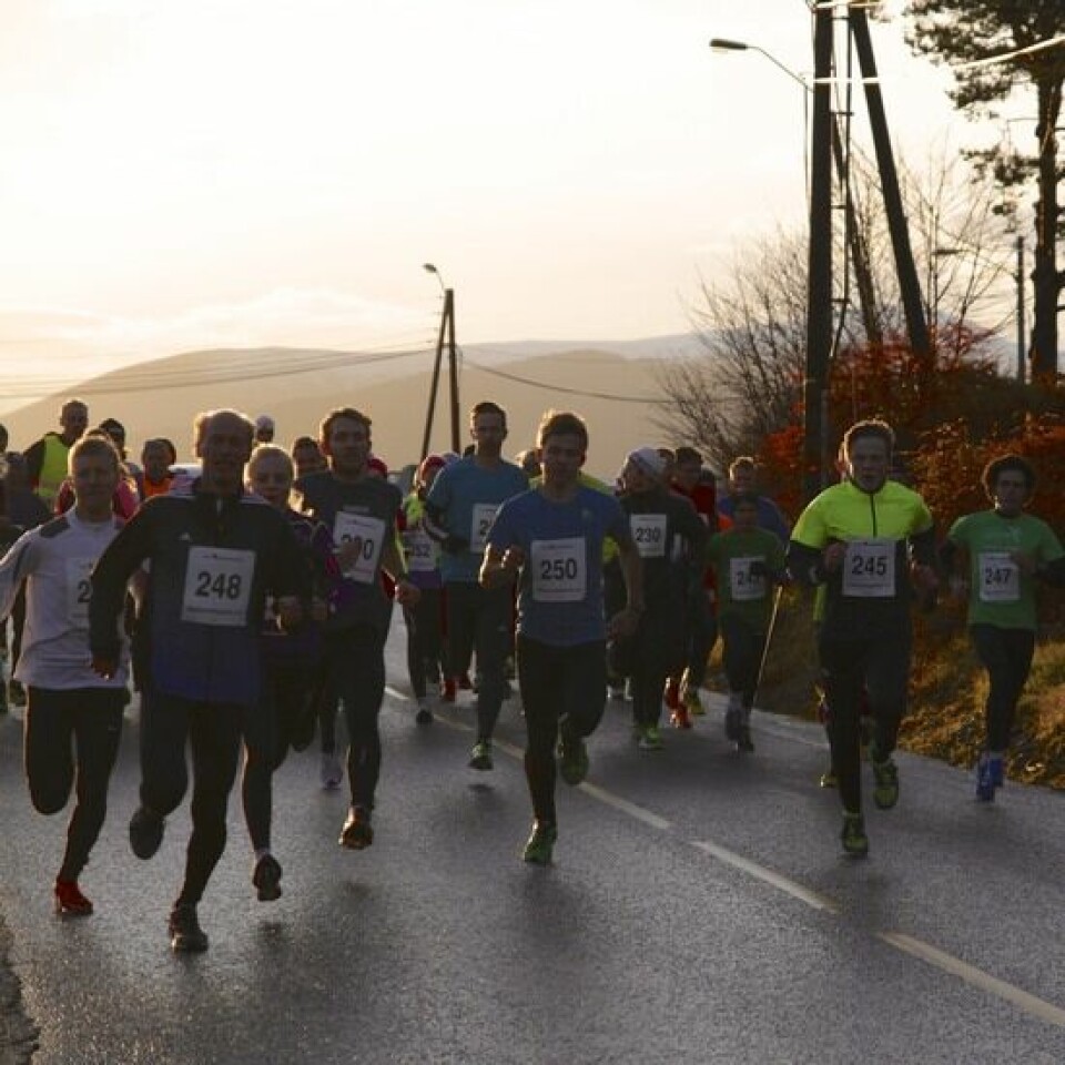 Rekorddeltaking i vinterløp i Ålesund Start_2