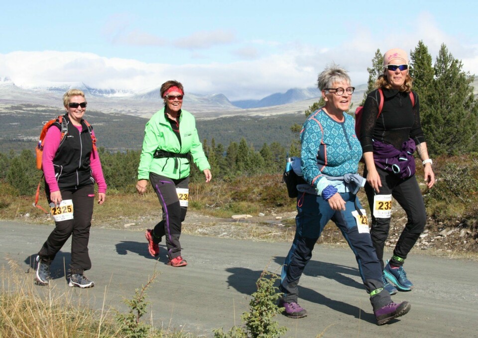Furusjøen Rundt ved Rondablikk byr på fabtastiske omgivelser. Her fire deltagere i Mosjonsklassen. (Foto: Furusjøen Rundt / Per Fredriksen) Furusjøen Rundt ved Rondablikk byr på fabtastiske omgivelser. Her fire deltagere i Mosjonsklassen. (Foto: Furusjøen Rundt / Per Fredriksen)