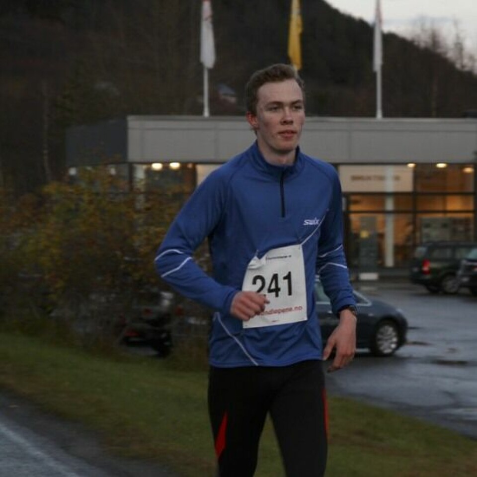 Rekorddeltaking i vinterløp i Ålesund Andreas_Hatloe