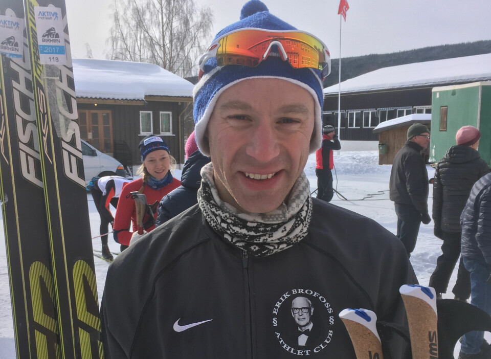 Dagens vinner John Christian Deighan Hanssen. (Foto: Gjermund Aasbrenn) Dagens vinner John Christian Deighan Hanssen. (Foto: Gjermund Aasbrenn)