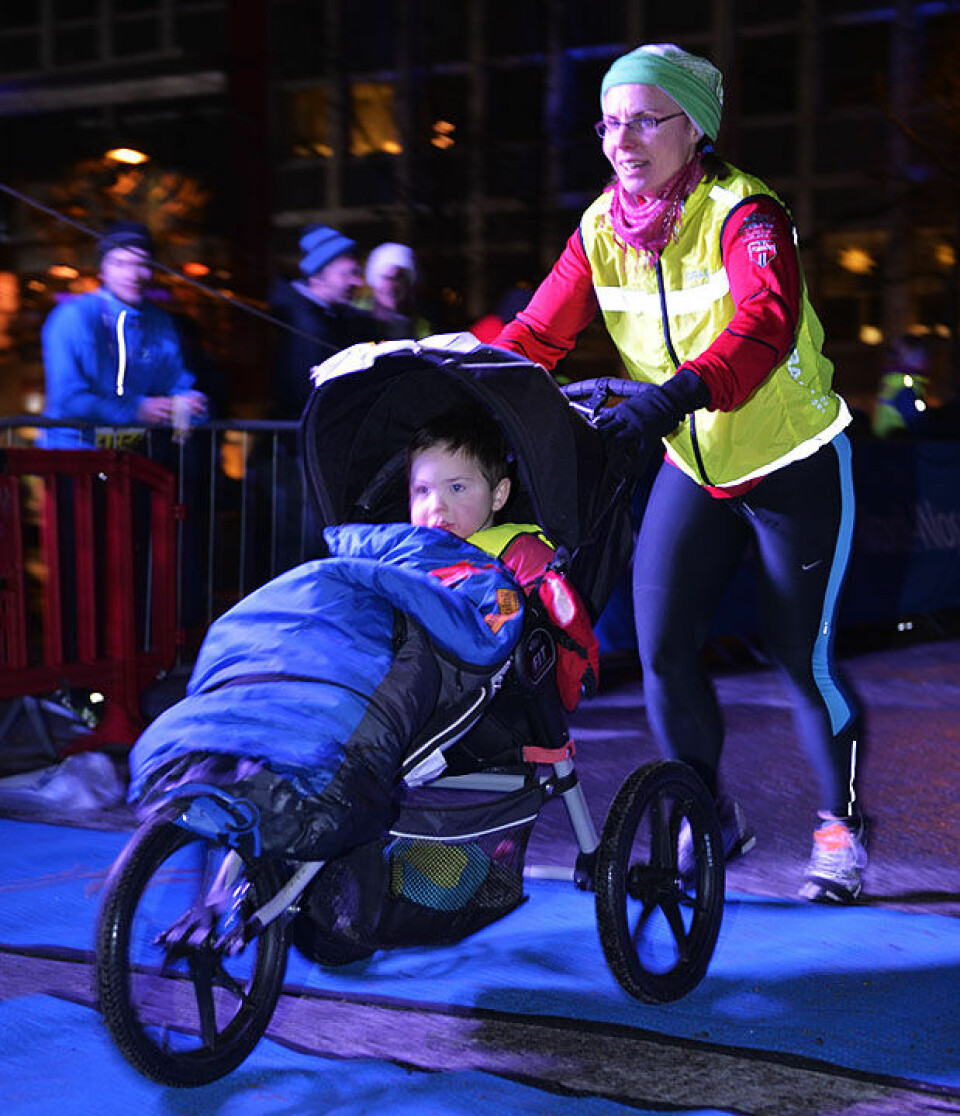 Flere rekorder i Mørketidsløpet 5km_D4N0282-barnevogn.jpg