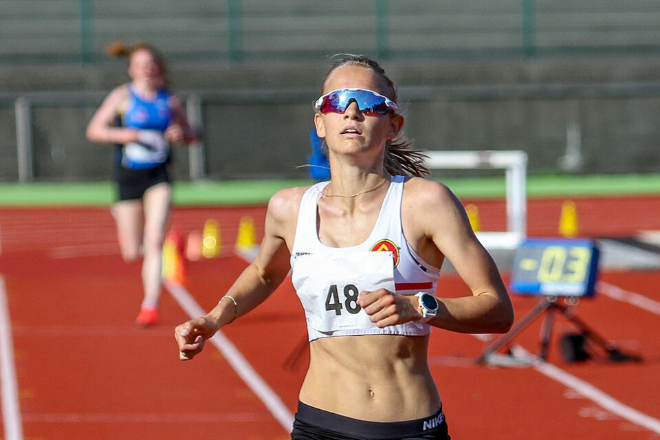 Gode løpstider da Marius Vedvik vant 3000 meter i Arne Risa Classic 3J6A9837.jpg