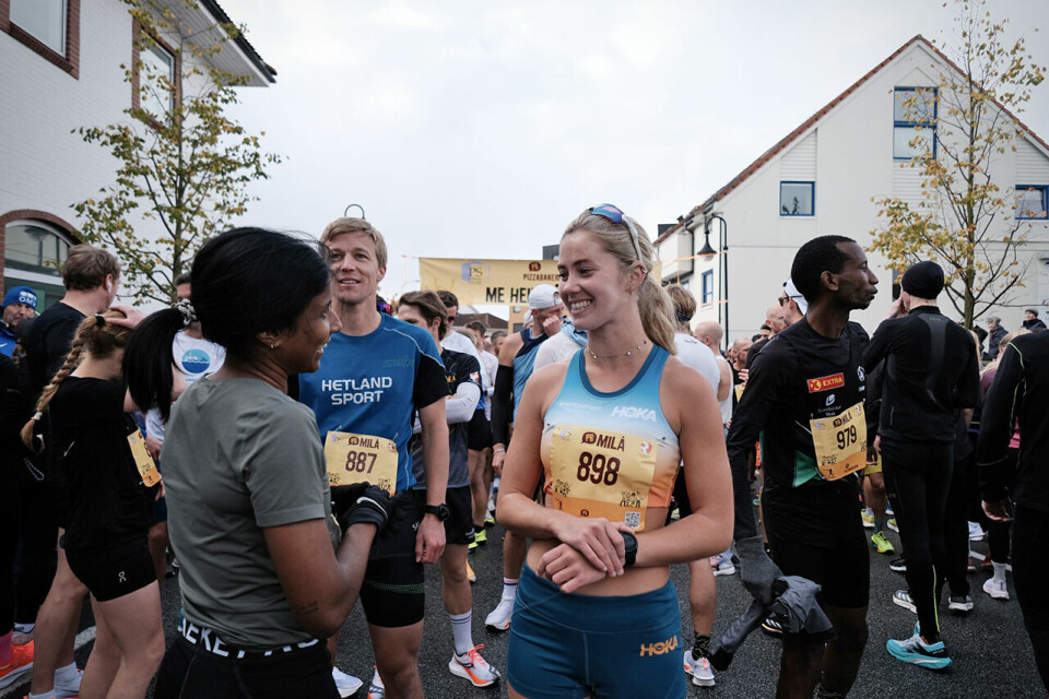 Rekorddeltakelse og sterke tider i PB Milå på Randaberg kristine-kjell-rune-fjellheim.jpg