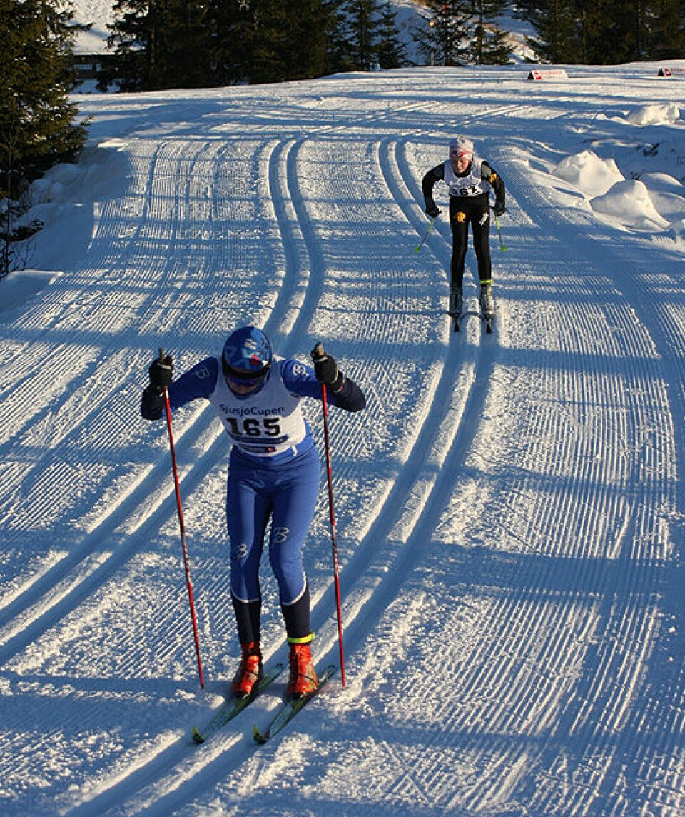 Heidi Weng og Eirik Kurland Olsen best G14_Lars_Saugstad