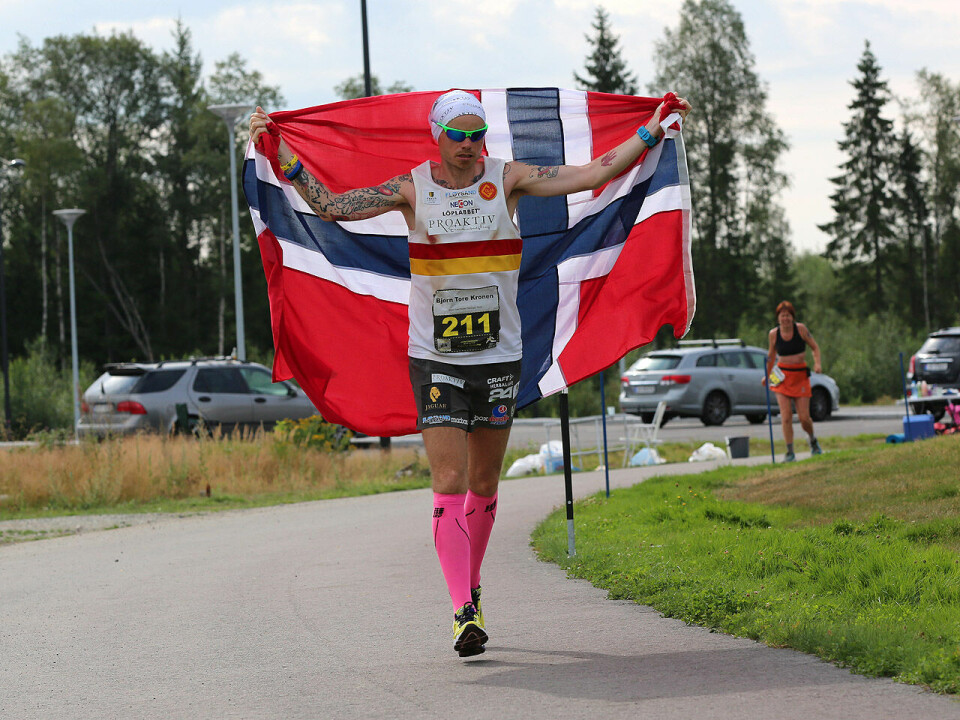 Ultrakongen av Norge slo til igjen - femte NM i ultraløp på rad Romerike-Ultrafestival-2014-Bjorn-Tore-Taranger-2