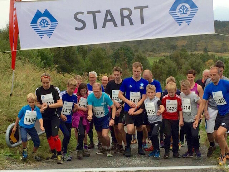 Peis-på gjengen er klare til start. Foto: arrangør Peis-på gjengen er klare til start. Foto: arrangør