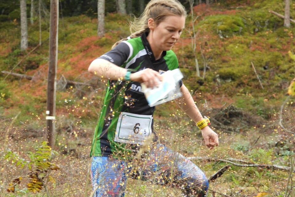 Løten OL vant Ringreven mix o-stafett Evine Westli Andersen L¢ten OL kom f¢rst i mål etter femte etappe.jpg