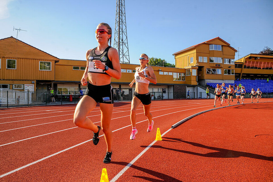 Gode løpstider da Marius Vedvik vant 3000 meter i Arne Risa Classic _DSC8792.jpg