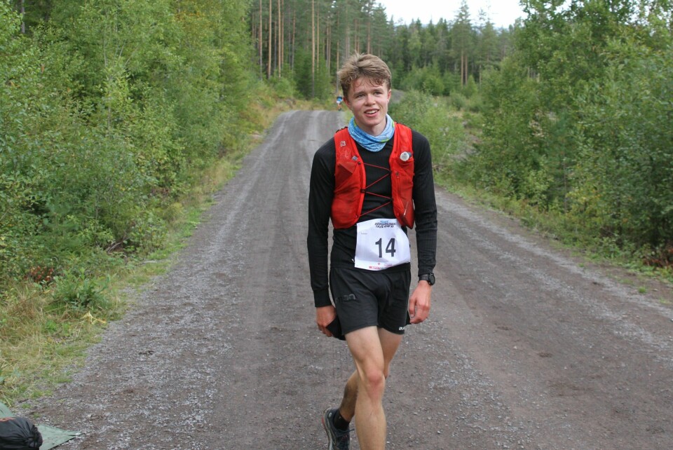 Favorittene, Mari Fenre og Didrik Hermansen, vant NM terrengultra IMG_0890 Tobias Lømo.JPG