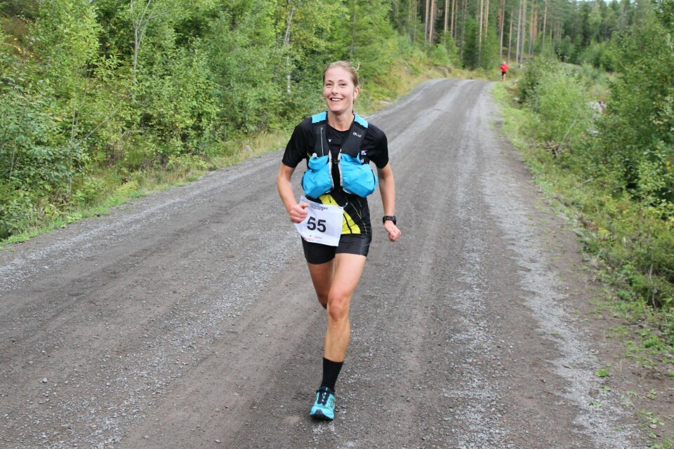 Favorittene, Mari Fenre og Didrik Hermansen, vant NM terrengultra IMG_0900 Ida Rindal.JPG