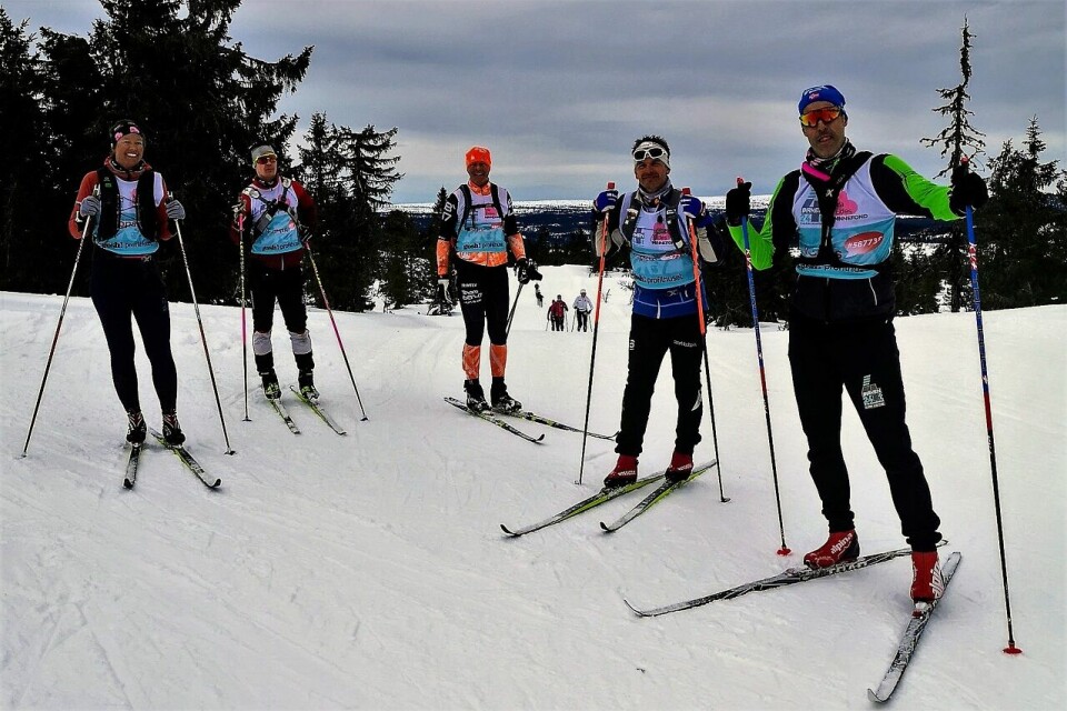 Fem gikk Birken x 4 på vel 20 timer Midtfjellet for 4. gang-ingress.jpg