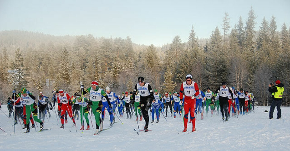 Spurtoppgjør i Nordmarka Rundt
