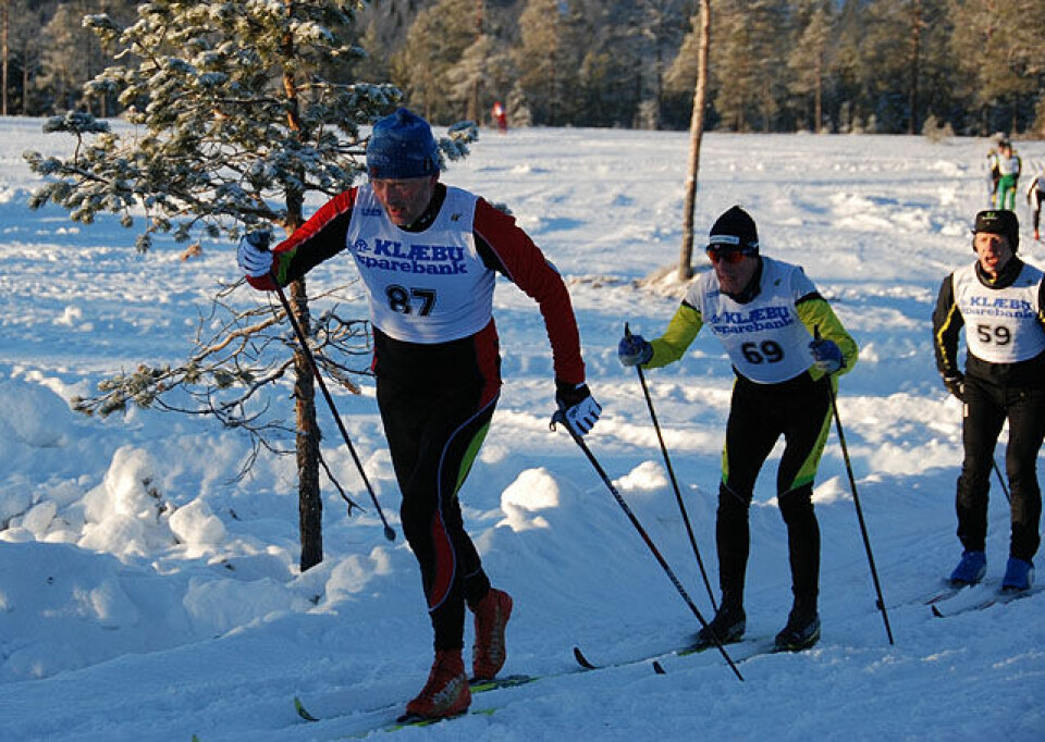 Spurtoppgjør i Nordmarka Rundt