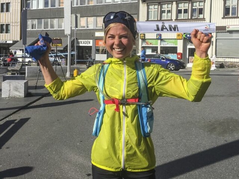 Hallvard Schjølberg og Line Skrepstad vant fjelløpet Lofoten High5 vinner-kvinneklassen-Line-Skrepstad (640x479).jpg
