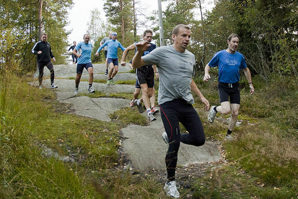 Full fart i Fredrikstadmarka