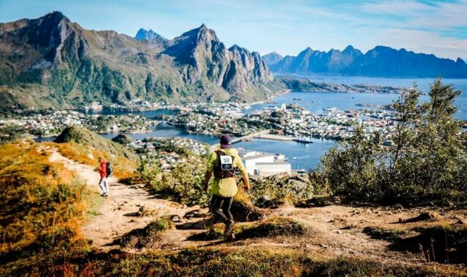 Hallvard Schjølberg og Line Skrepstad vant fjelløpet Lofoten High5 fotograf-Karianne Klovning-5 (640x379).jpg