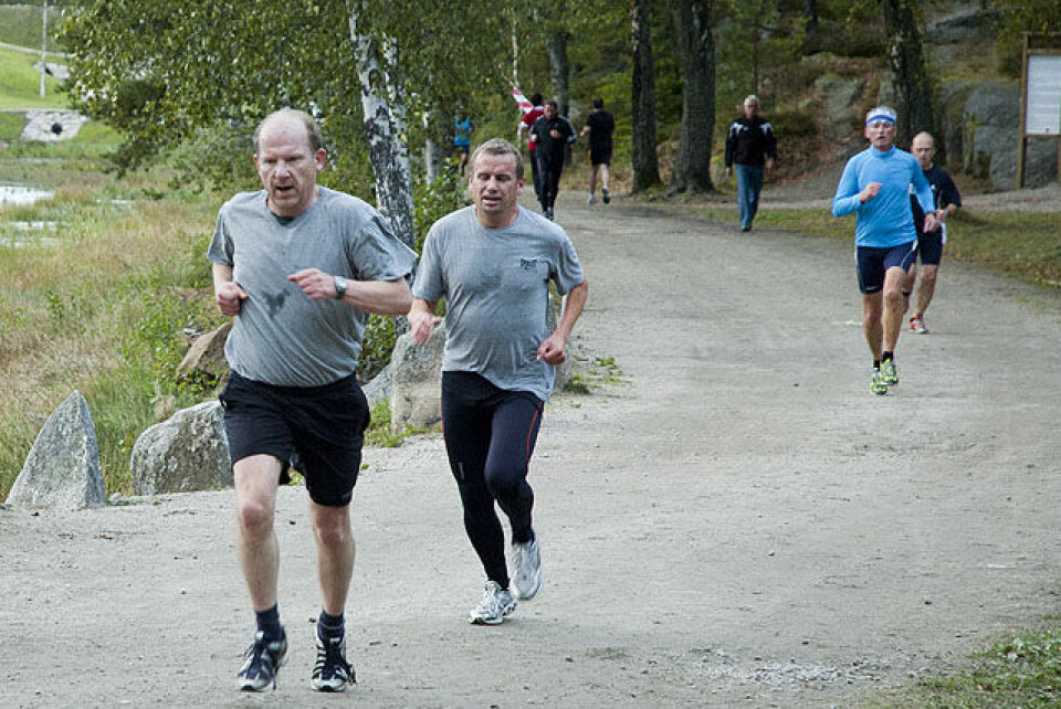Full fart i Fredrikstadmarka