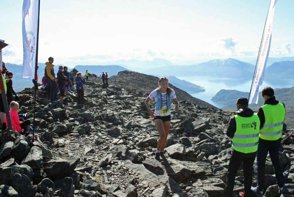 Hilde Aders og Svein-Are Paulsen vant Tromsø Mountain Ultra Tindløpet_Yngvild Kaspersen_fotoMSM