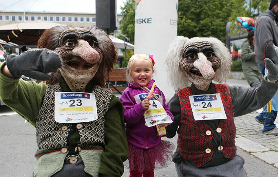 St. Olavsloppet starter onsdag morgen fra Trondheim Torg Troll_A20G6242