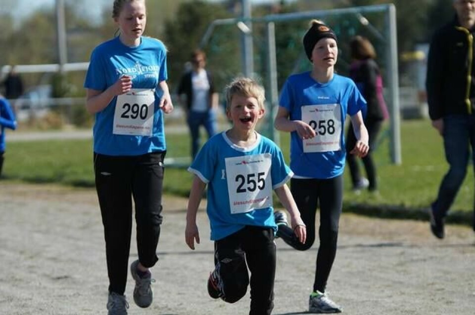 Populært Kvitveisløp i Langevåg Barn_ungdom