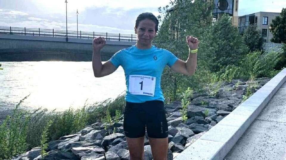 Cathrine Andersen med startnr. 1 i årets Kongsvingerkarusell - og plass nr. 1 for tredje gang denne sesongen. (Foto: Mikale Igelström) Cathrine Andersen med startnr. 1 i årets Kongsvingerkarusell - og plass nr. 1 for tredje gang denne sesongen. (Foto: Mikale Igelström)