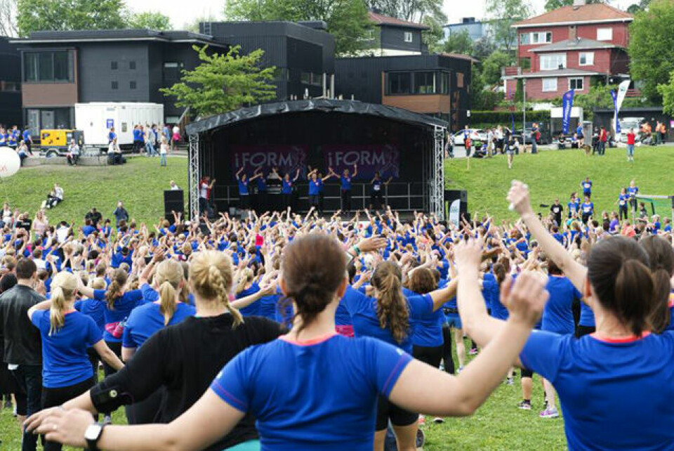 1380 kvinner koste seg med sol og goodie-bag i iformløpet Oppvarming_ Foto_May_B_Langhelle.jpg