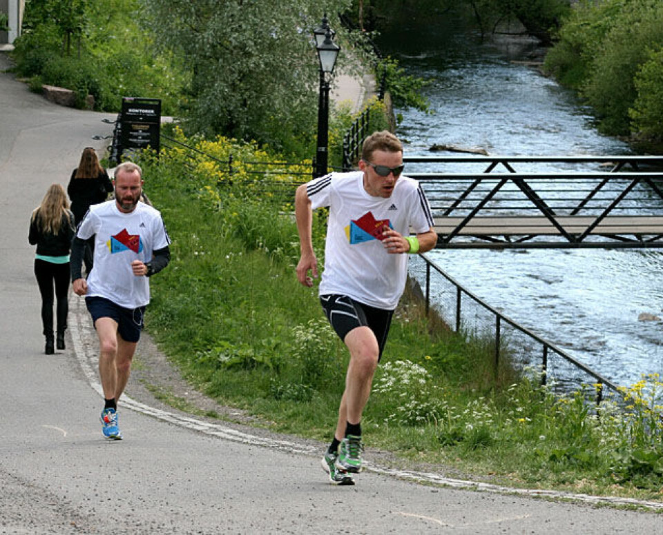 Mange løp Leap Oslo lørdag