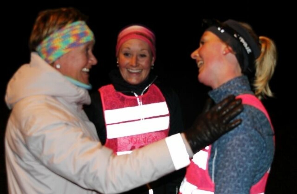 Gjermund Sørstad og Hilde Johansen vant Røyse Ultra IMG_0761_Marie_Og_Sovieg_glade_for_å_treffe_mor_mål (640x417).jpg