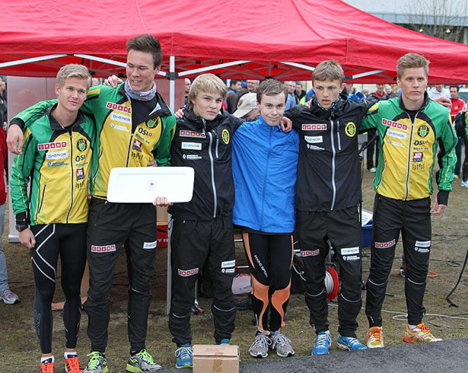 BUL og Vidar vant Fjellhamarstafetten