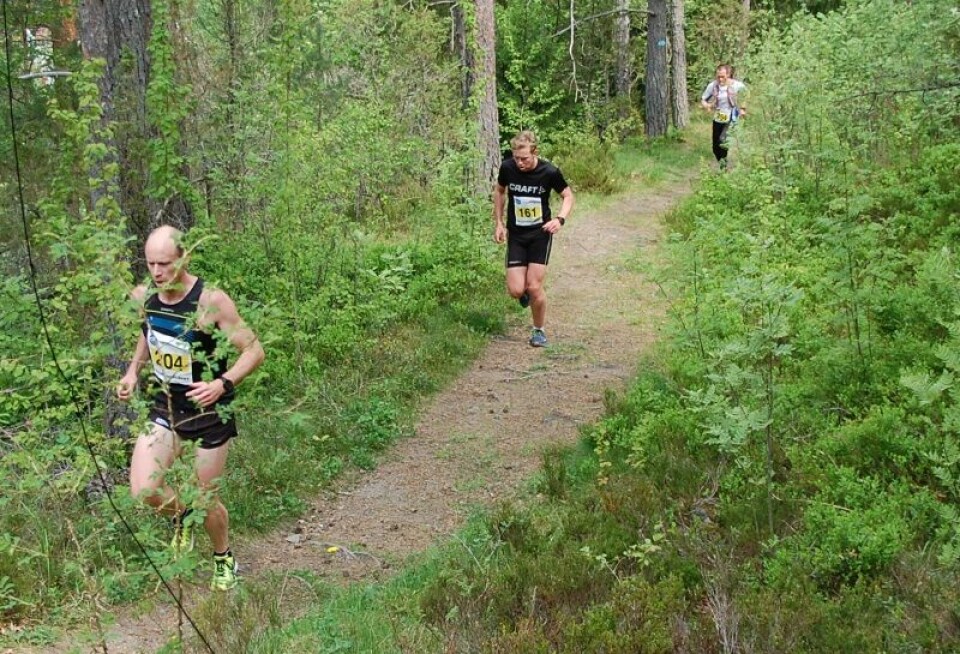 John Christian Deighan Hanssen tok tidlig ledelsen og økte hele veien. (Foto: Arrangøren) John Christian Deighan Hanssen tok tidlig ledelsen og økte hele veien. (Foto: Arrangøren)