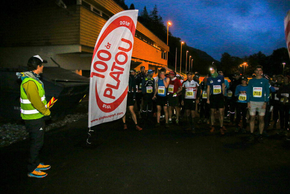 Fra starten på Skansemyren under fjorårets finale Fra starten på Skansemyren under fjorårets finale