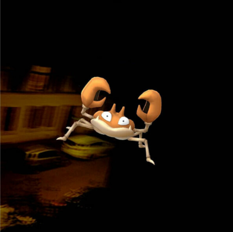 Pokémon går på helsa løs Pokémon